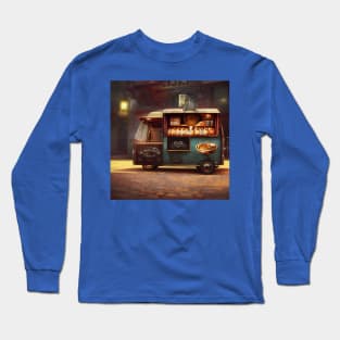 Steampunk Tokyo Ramen Food Truck Long Sleeve T-Shirt